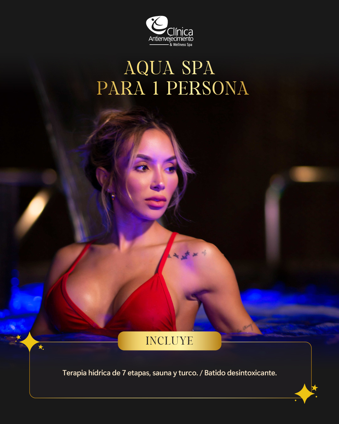 Aqua Spa para una persona