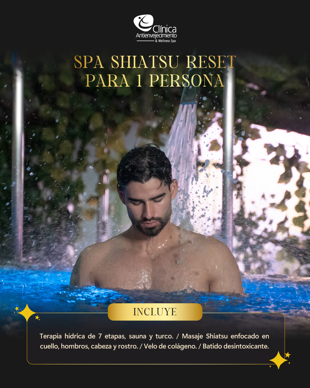 Spa Shiatsu Reset Flores 2026 para una persona
