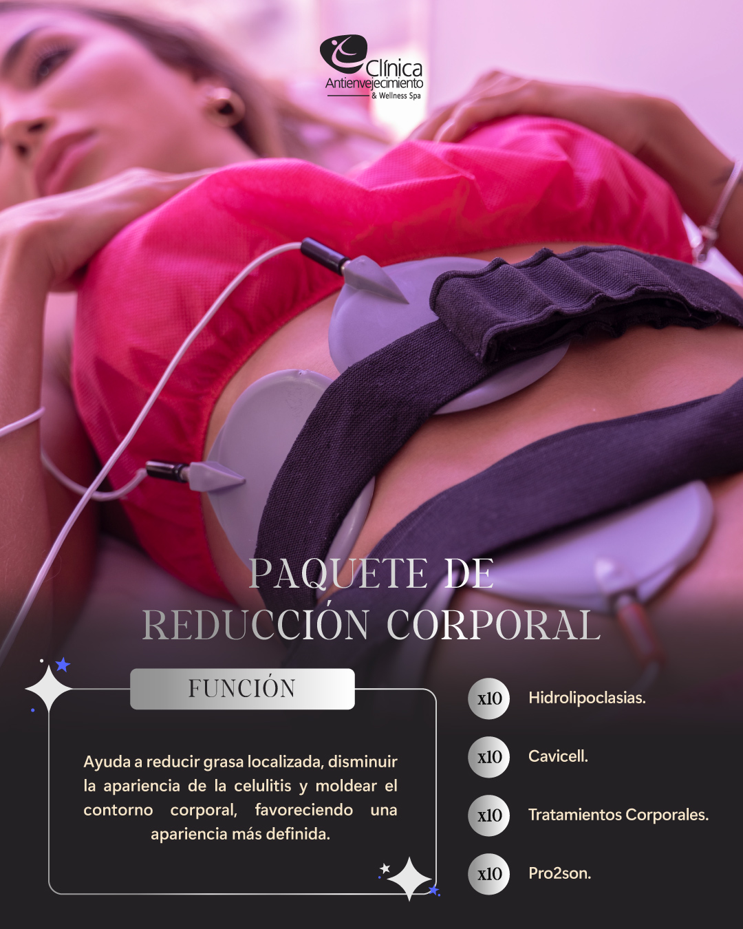 Paquete de Reducción Corporal en Medellín — Clínica Antienvejecimiento